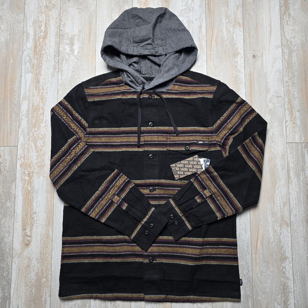 Vans Camping Rug Flannel Hoodie - Picture 7 of 7